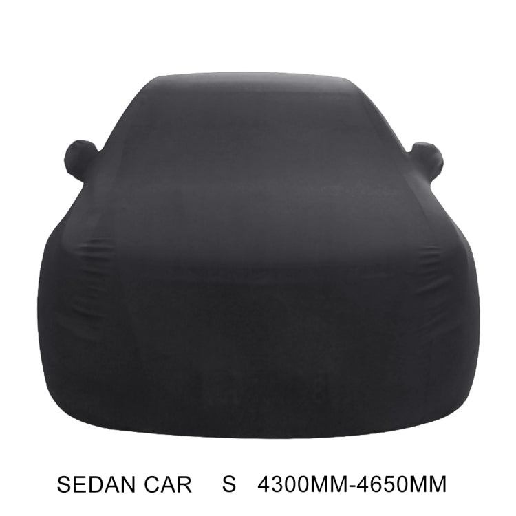 Anti-Dust Anti-UV Heat-insulating Elastic Force Cotton Car Cover for Sedan Car, Size: S, 4.3m~4.65m