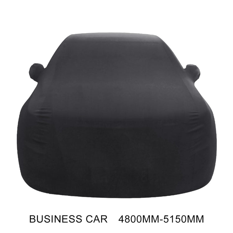 Anti-Dust Anti-UV Heat-insulating Elastic Force Cotton Car Cover for Business Car, Size: 4.8m~5.15m