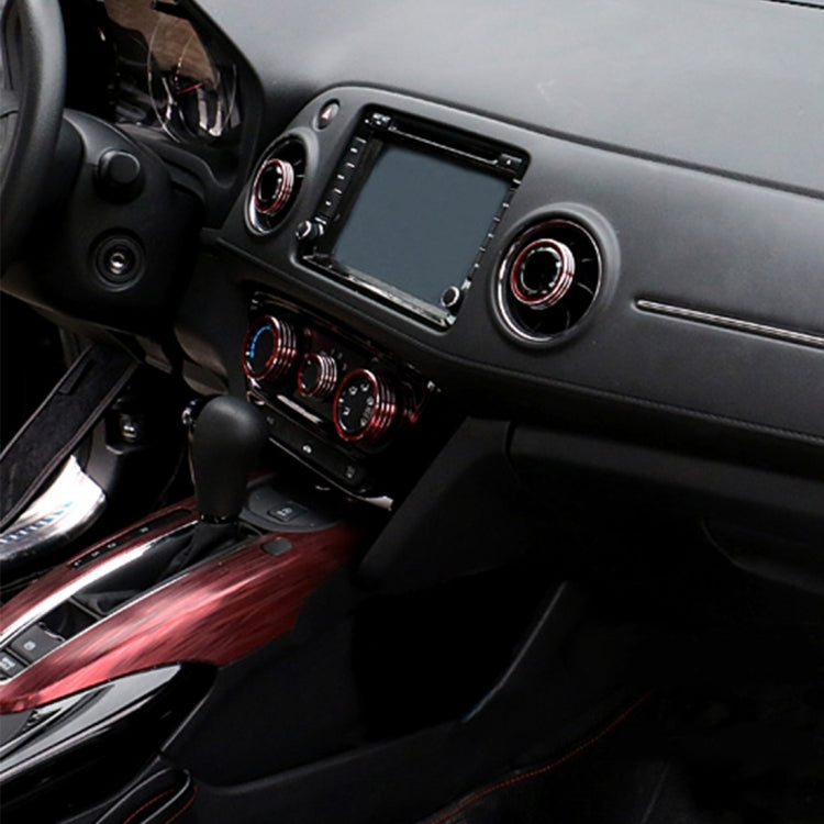 3 PCS Car Aluminum Air Conditioner Knob Case For Honda