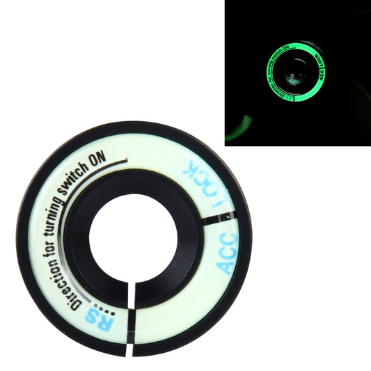 Car Aluminum Igniter Night Luminous Decoration Ring For Audi And Volkswagen