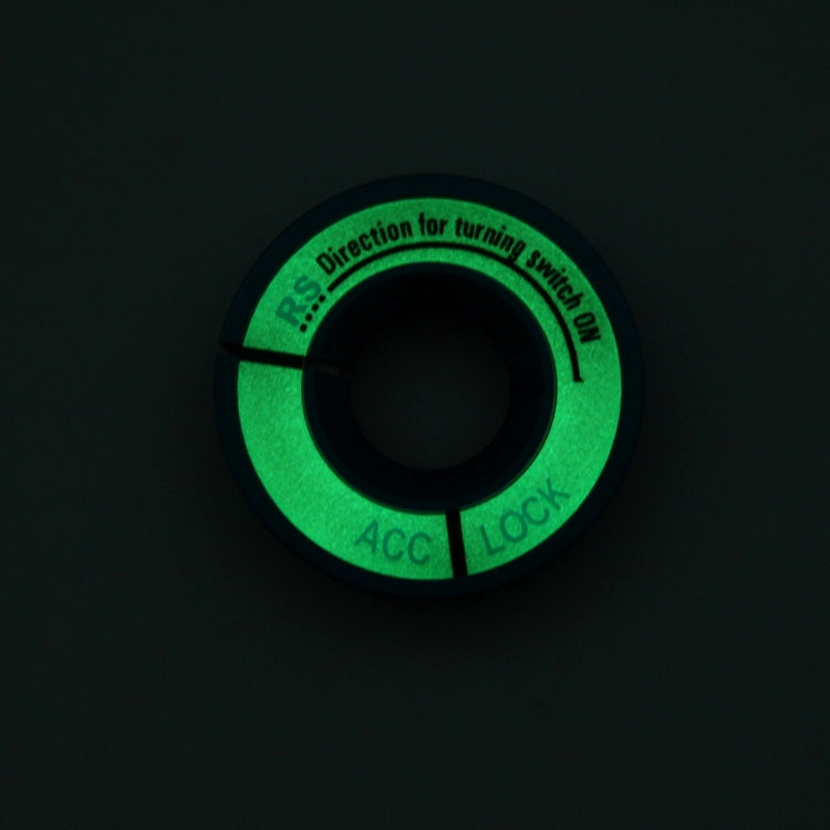 Car Aluminum Igniter Night Luminous Decoration Ring For Audi And Volkswagen