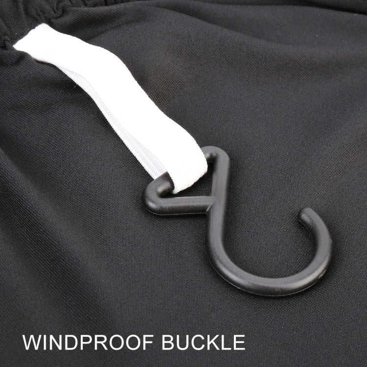 Anti-Dust Anti-UV Heat-insulating Elastic Force Cotton Car Cover for SUV, Size: XL, 5.05m~5.35m