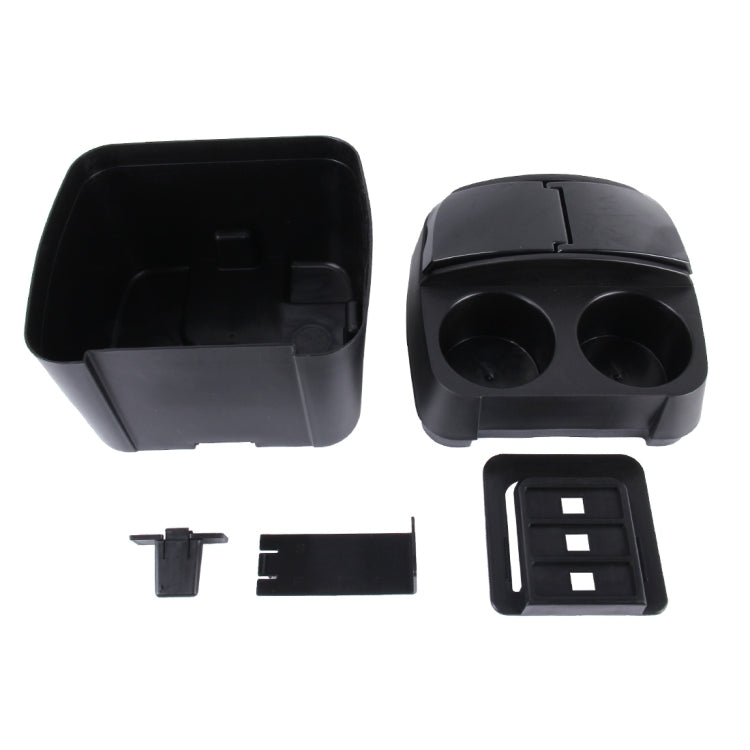 SHUNWEI SD-1605 Multifunction 3 in 1 Car Cup Holder Drink Bottle Can Garbage Can Portable Vehicle Trash Can Bin Rubbish Bin Organizer