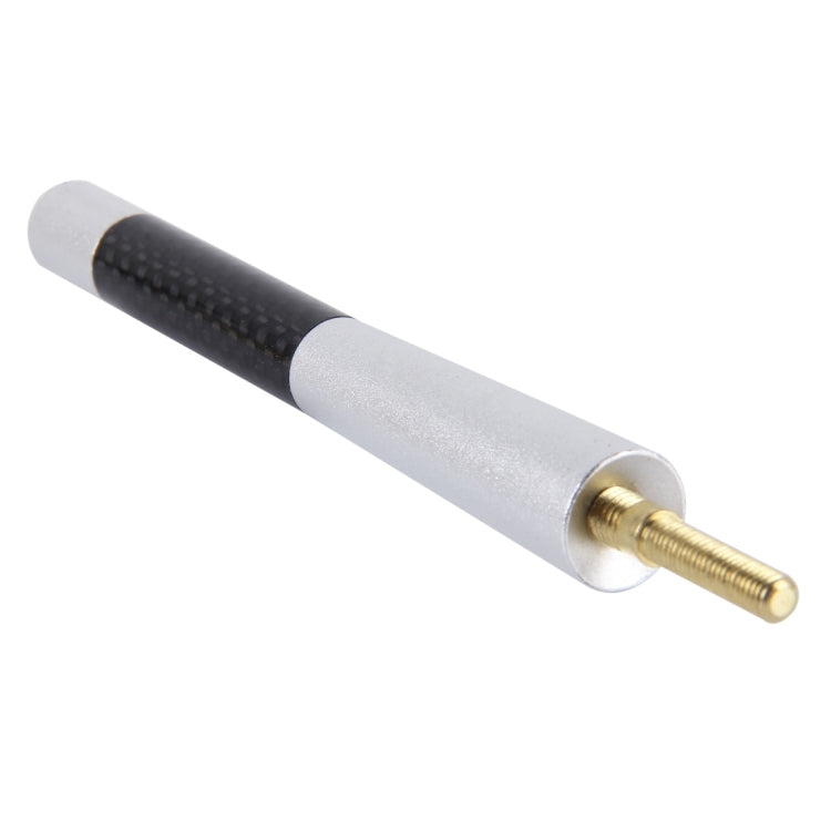 Carbon Fiber Aluminum Short Antenna Polished Universal Screws Base(Big Size)