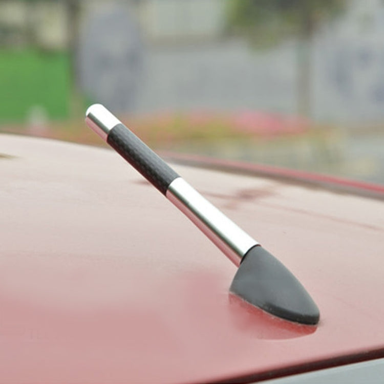 Carbon Fiber Aluminum Short Antenna Polished Universal Screws Base(Big Size)