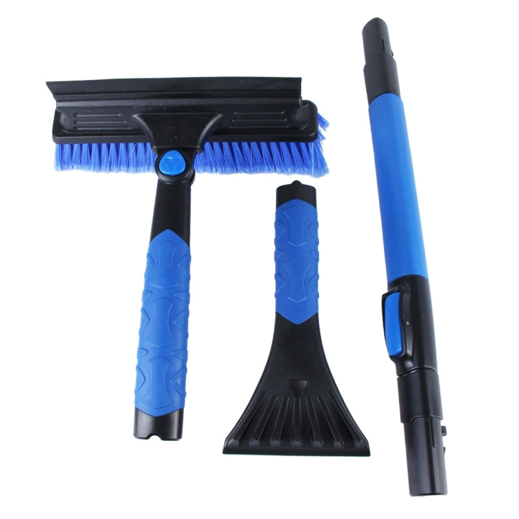 2 in 1 Car High-strength Scalable Removable Snow Shovel with Snow Frost Broom Brush And Ice Scraper