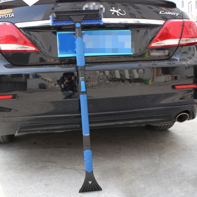 2 in 1 Car High-strength Scalable Removable Snow Shovel with Snow Frost Broom Brush And Ice Scraper
