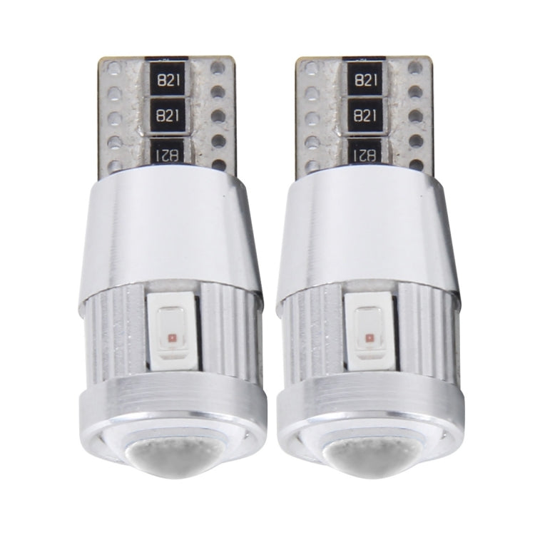 2 PCS T10 3W 6 SMD-5630 LEDs Error-Free Canbus Car Clearance Lights Lamp, DC 12V
