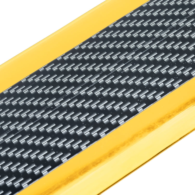Universal Electroplate Carbon Fibre Car Door Threshold Decoration Strip Decorative Sticker, Size : 5CM x 2M