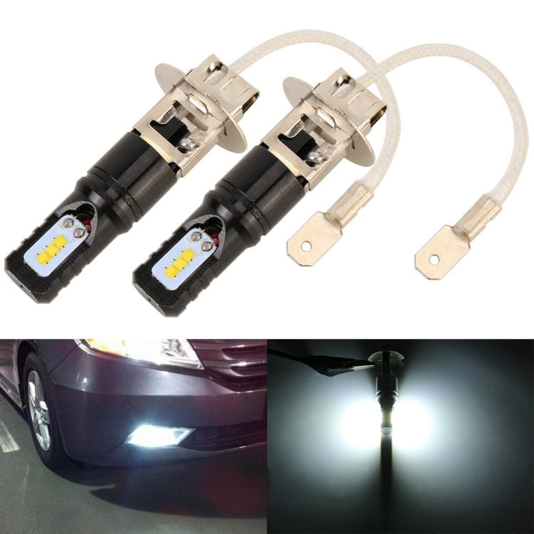 2 PCS H3 DC12V / 4.5W / 6000K / 360LM Car LED Fog Light with 6 CSP Lamp Beads, White Light