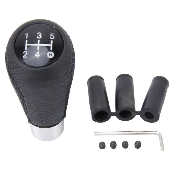 Universal 5-Speed Manual Shift Knob Manual Gear Shift Knob Stick Head Fit for All Car