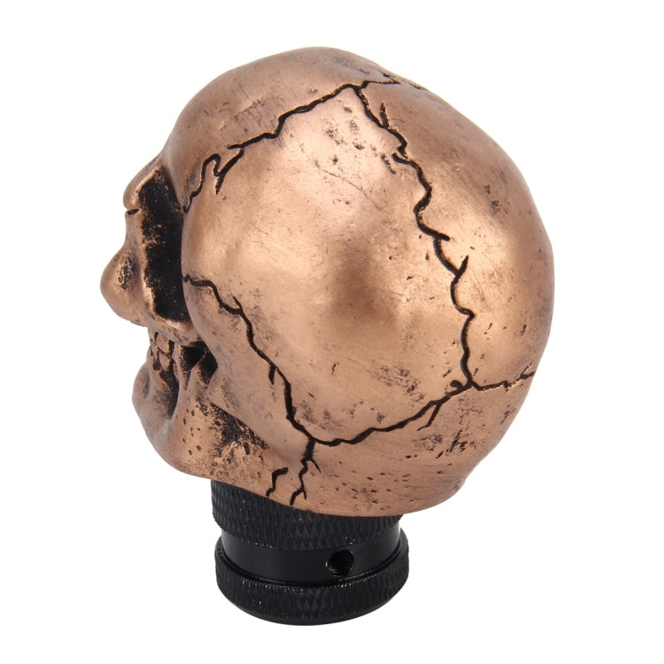 Universal Skull Head Shape Resin ABS Manual or Automatic Gear Shift Knob Fit for All Car