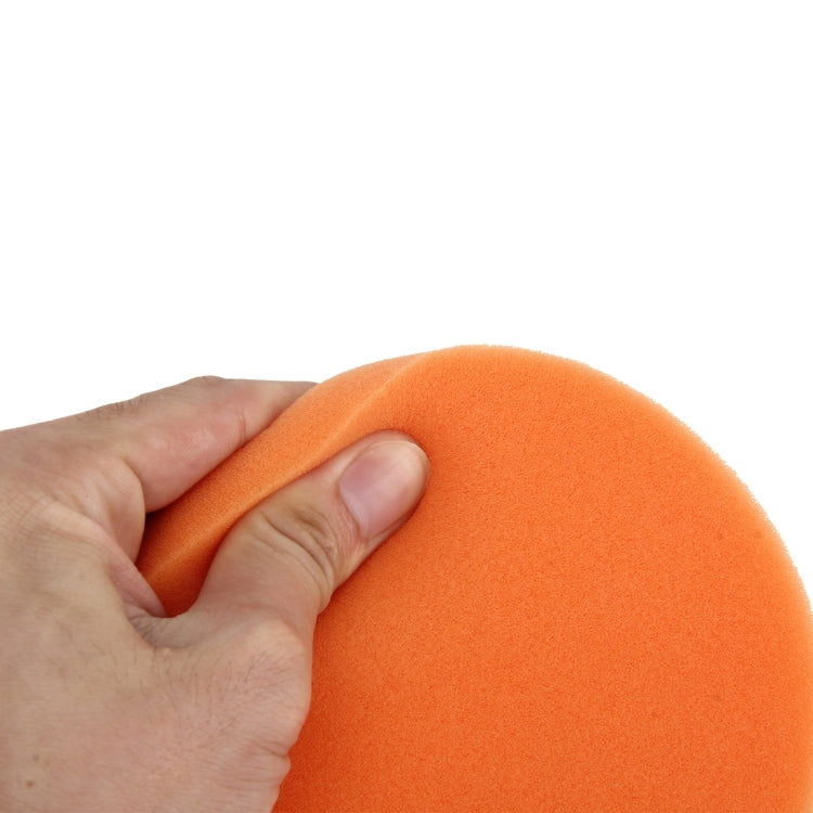 2 PCS Car Wax Sponge Round Shape Sponge High-density Waxing Sponge，Size:12.5 x 12.5cm