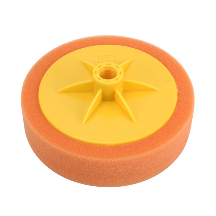 Polishing Disc Car Polishing Machine Dedicated Sponge Wheel Wax Polishing Sponge Decontamination Sponge,Screw Hole Diameter:16mm