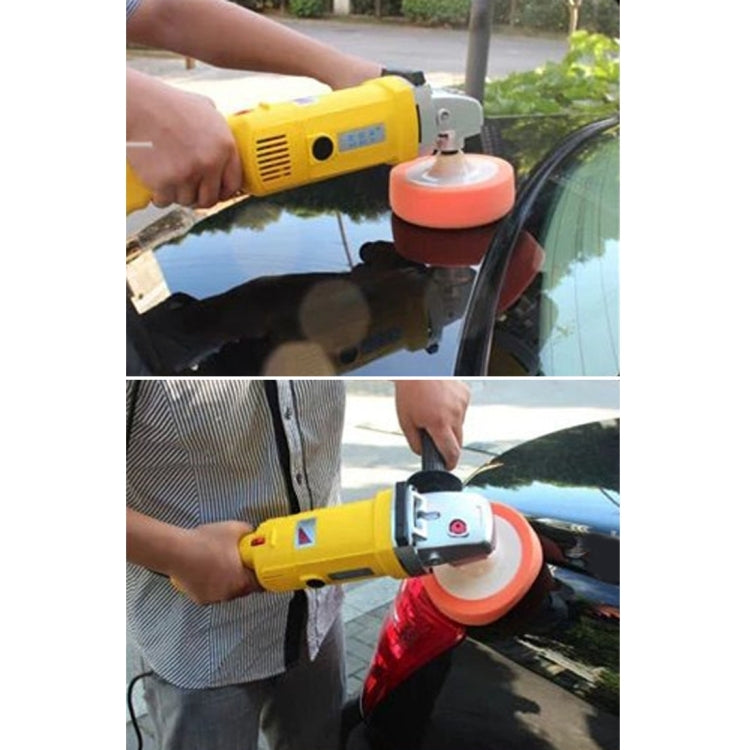 Polishing Disc Car Polishing Machine Dedicated Sponge Wheel Wax Polishing Sponge Decontamination Sponge,Screw Hole Diameter:16mm