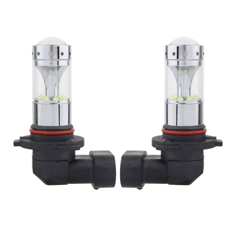 2 PCS 9005 60W 1200 LM 6000K Car Fog Lights with 12 CREE XB-D LED Lamps, DC 12V
