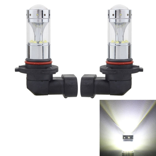 2 PCS 9006 60W 1200 LM 6000K Car Fog Lights with 12 CREE XB-D LED Lamps, DC 12V