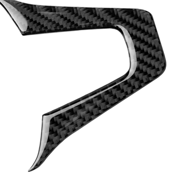 Car Carbon Fiber Steering Wheel Decorative Sticker for Mercedes-Benz