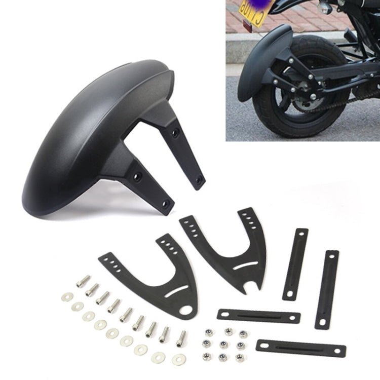 Motorcycle Modified Fender Rear Wheel Fender Dustproof  PP Splash Flaps Mudguards Fender Guard for CFMOTO 150NK / Kawasaki Z250 / Honda CB190R