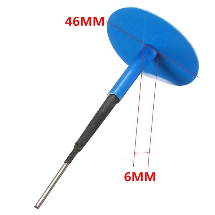 24 PCS 6mm Mushroom Nail-tyre Film Tyre Cold Patch Film Rubber Tire Repair Kit