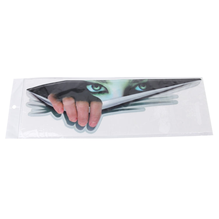 3D Characteristic Digital Simulation Horrible Style Car Paper Sticker