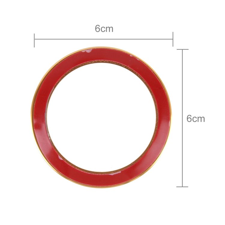 Aluminium Alloy Steering Wheel Decoration Ring Cover Sticker for BMW