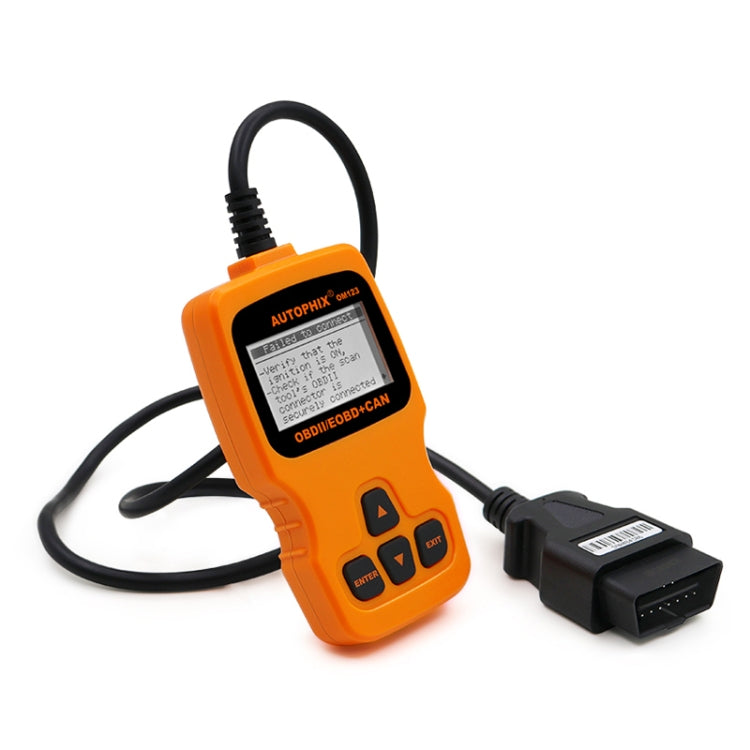AUTOPHIX OM123 Car Portable OBD2 Scanner Car Diagnostic Tool OBD 2 Automotive Scanner EOBD Code Reader