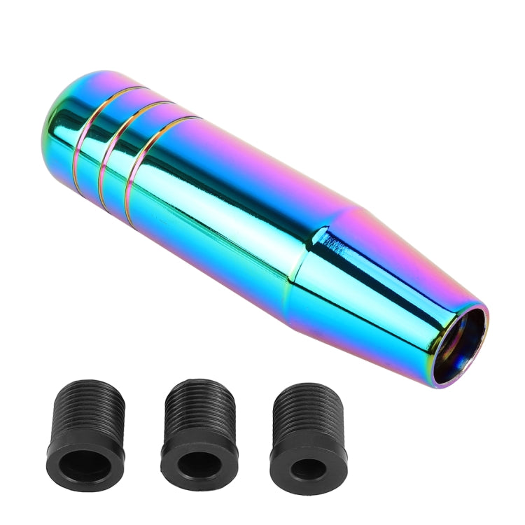 Universal Colorful Long Strip Shape Car Gear Shift Knob Modified Shifter Lever Knob, Length: 18cm