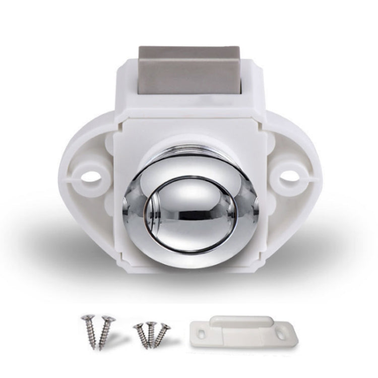 Press Type Drawer Cabinet Catch Latch Release Cupboard Door Stop Drawer Cabinet Locker for RV / Yacht / Furniture