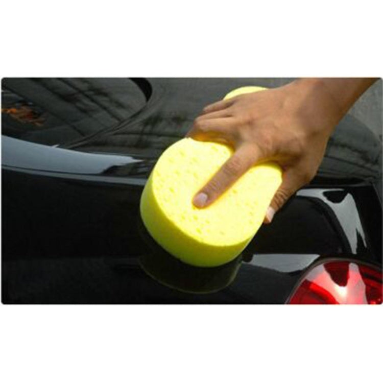5 PCS Household Cleaning Sponge Yellow Car Wash Sponge With Macropores