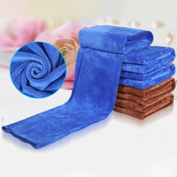 Wear Thick Velvet Cache Towels,Size：160 x 60cm,Random Color Delivery