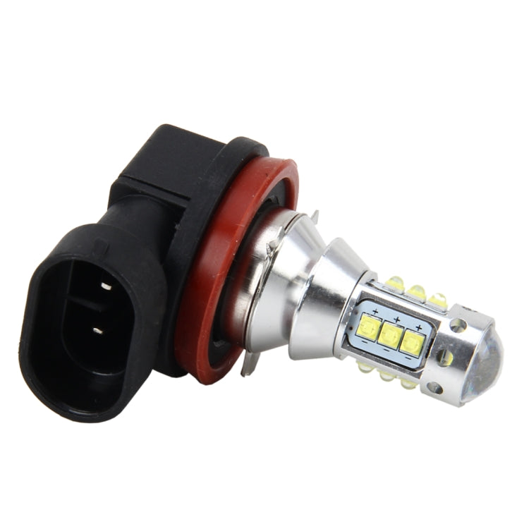 H11 50W 500 LM 6000K Car Fog Light with 16 CREE Lamps, DC 12V-24V