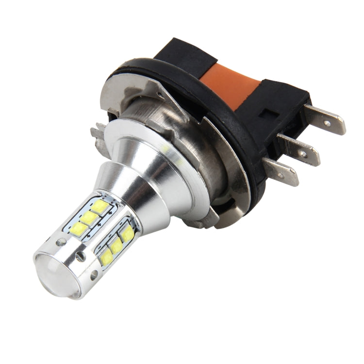 2 PCS H15 50W 500 LM 6000K Car Fog Light with 16 CREE Lamps, DC 12V-24V