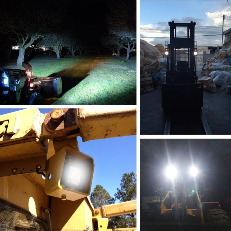 DC 9-32V 10W 1000LM 6500K Waterproof Vehicle Car Boat Marine External Work Lights Emergency Lights 30 Degrees Spot Light LED Car Bulbs with 1 Intense CREE LED Lights