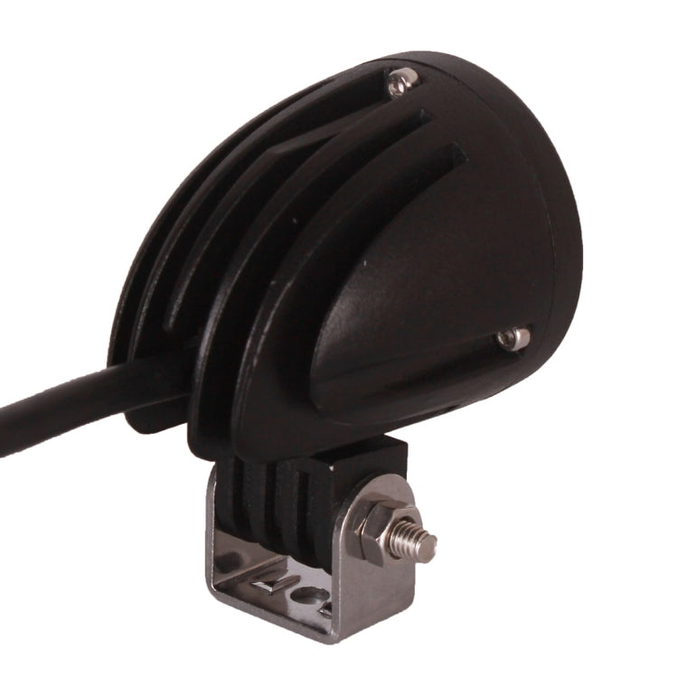 DC 9-32V 10W 1000LM 6500K Waterproof Vehicle Car Boat Marine External Work Lights Emergency Lights 30 Degrees Spot Light LED Car Bulbs with 1 Intense CREE LED Lights