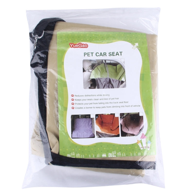 Nonslip Folding Car Rear Back Seat Cover Pet Cat Dog Cushion Mat, Size: 195 x 135 x 0.2 cm