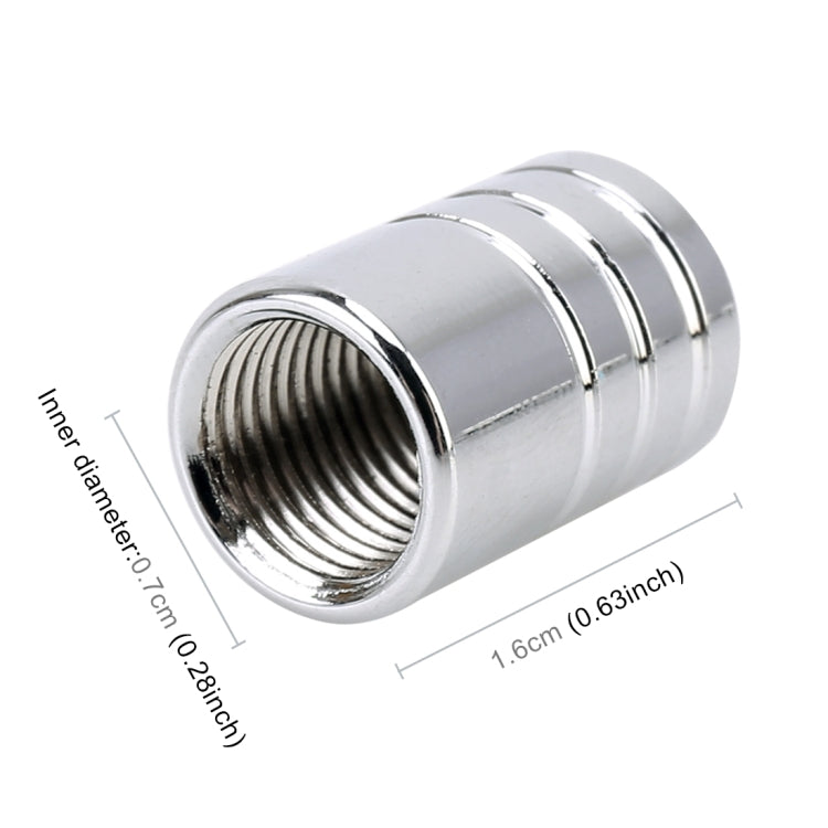 4 PCS Smile Pattern Gas Cap Mouthpiece Cover Gas Cap Tire Cap Car Motor Bicycle Tire Valve Caps