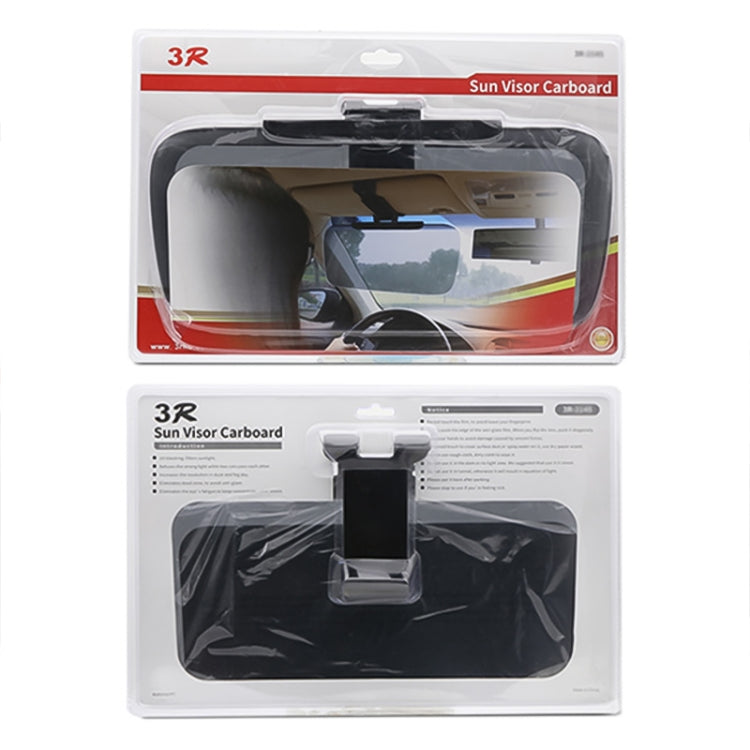 3R-2146 Car Double Side Anti-Glare Dazzling Goggle Driving Mirror Sun Visors