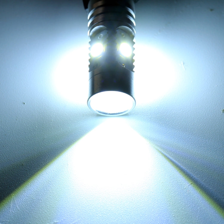 2 PCS T10 / W5W / 168 / 194 DC12V / 4.5W / 6000K / 360LM 6LEDs SMD-3030 Car Clearance Light, with Projector Lens Light