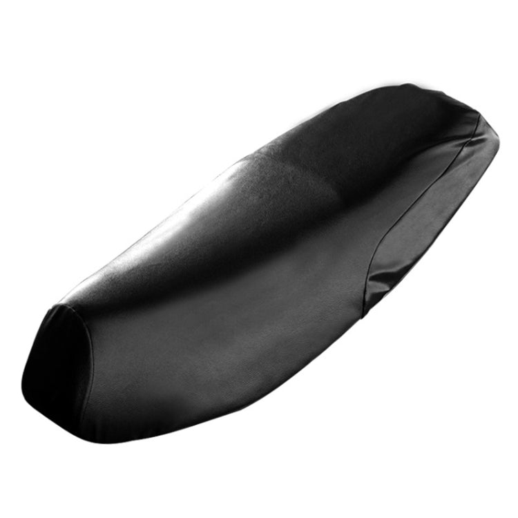 Waterproof Motorcycle Black Leather Seat Cover Prevent Bask In Seat Scooter Cushion Protect, Size: M, Length: 48-54cm; Width: 25-35cm
