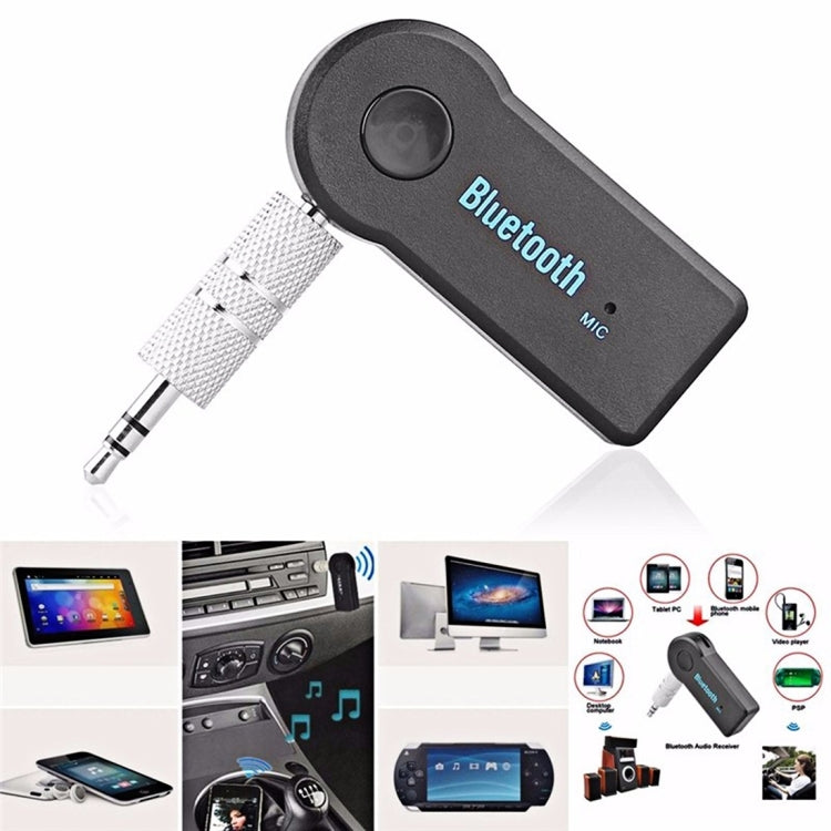 Portable Single Sound Channel Bluetooth Wireless Music Receiver Mini Boombox for iPhone / iPad / Car / Headphone / Stereo, Support Bluetooth Hands-free
