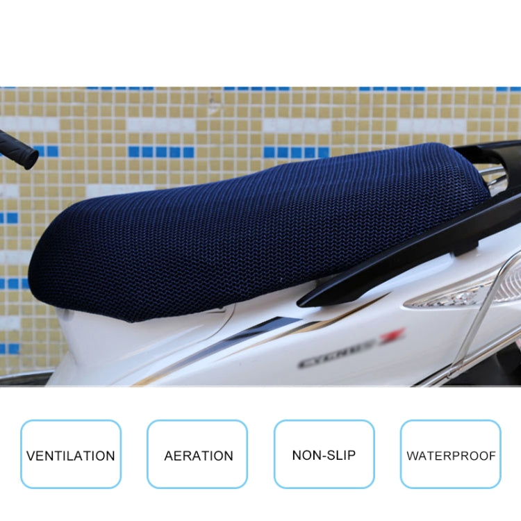 Waterproof Motorcycle Sun Protection Heat Insulation Seat Cover Prevent Bask In Seat Scooter Cushion Protect, Size: M, Length: 60-70cm; Width: 40-45cm