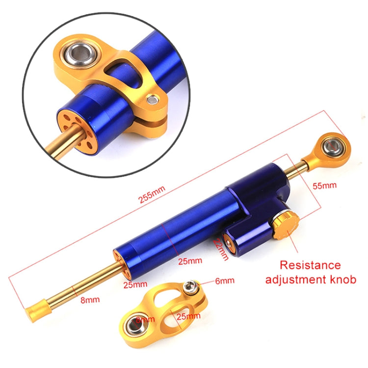 Motorcycle Handlebar Universal Shock Absorber Direction Damper Steering Stabilizer Damper Accessories
