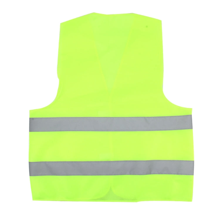 XL Reflective Fluorescent Vest Safty Cloth Driving School Construction Traffic Safty Warning Working Cloth