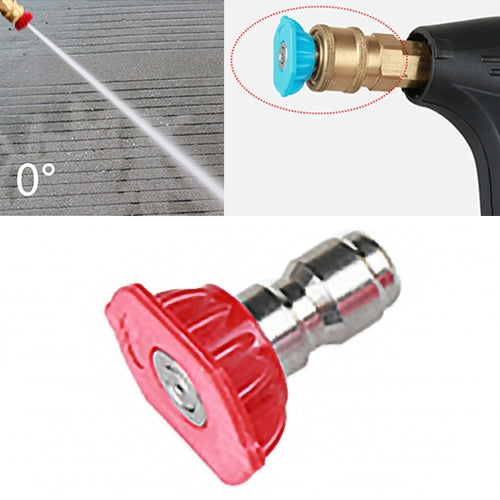 High Pressure Car Wash Gun Jet Nozzle Washer Accessories, Nozzle Angle: 0 Degree