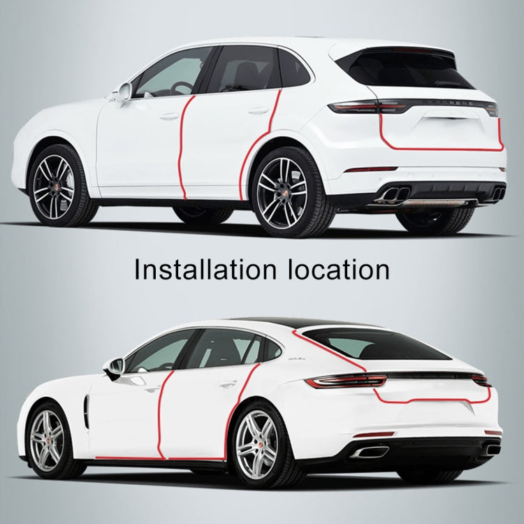 Car Door Anti-collision Strip Protection Guards Trims Stickers Tape, Length : 3cmx3m