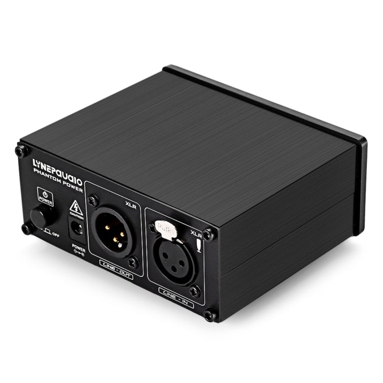 LINEPAUDIO A963 48V Pro Condenser Microphone Phantom Power Source