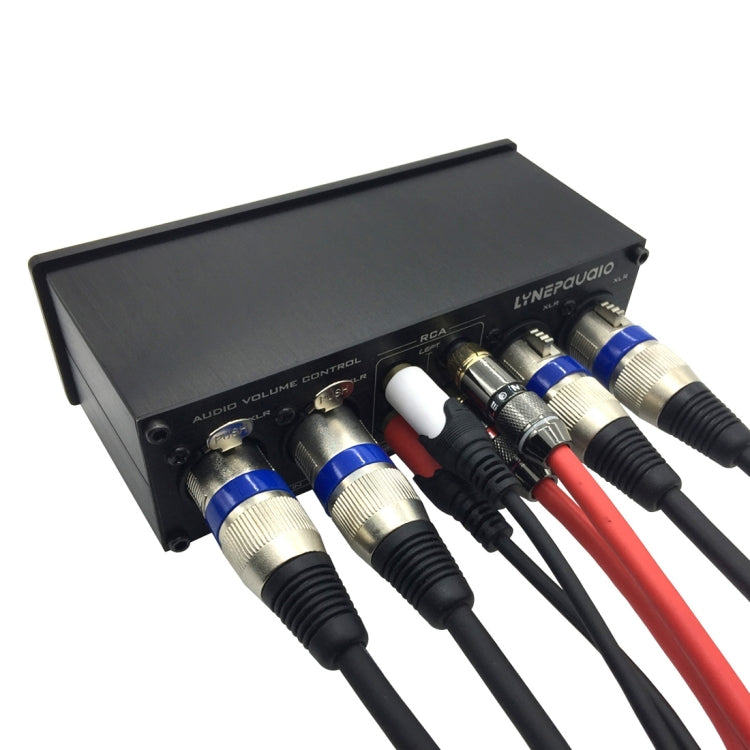 LINEPAUDIO A967 Full-balanced Passive PreAmp Active Speaker Two-channel Volume Controller