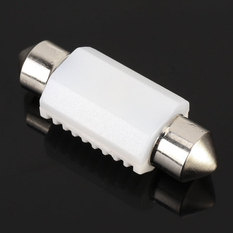 2 PCS 36mm DC12V 1.7W 6000K 135LM 2LEDs SMD-3030 Car Reading Lamp, with Decoder