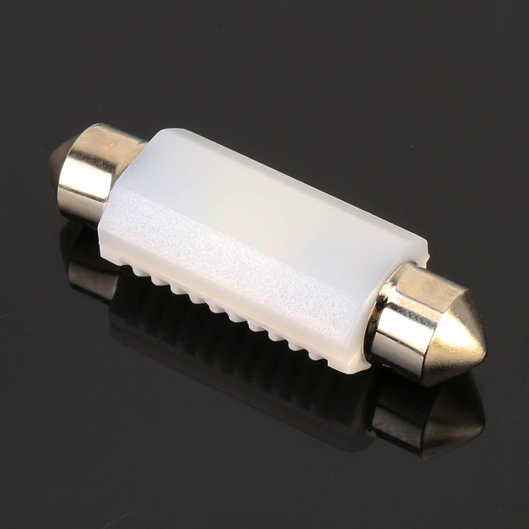 2 PCS 41mm DC12V 1.7W 6000K 135LM 2LEDs SMD-3030 Car Reading Lamp, with Decoder